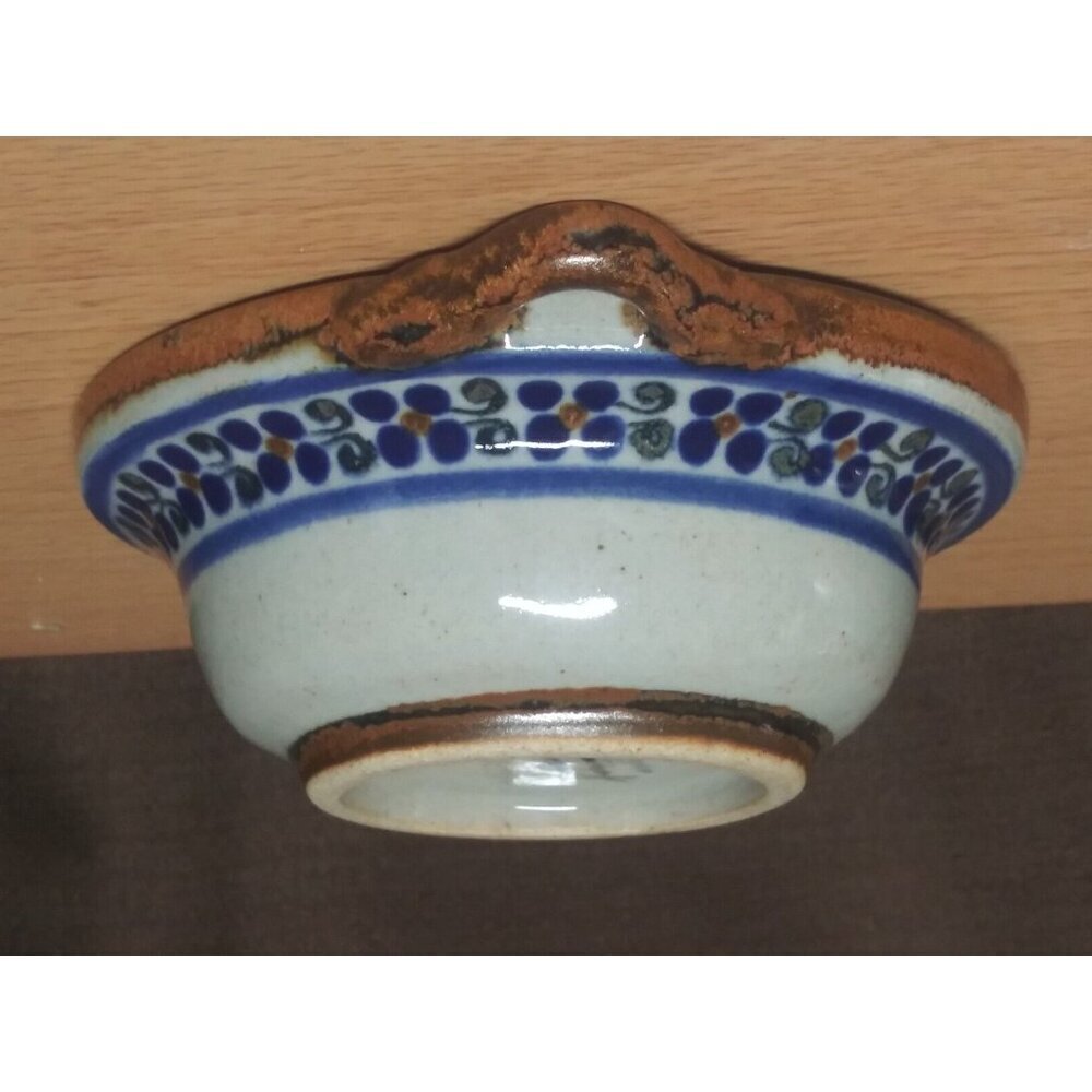 Teresa Duran Xochiquetzal Pottery Bowl Mexico Small Snack Salsa Dessert Berry EC